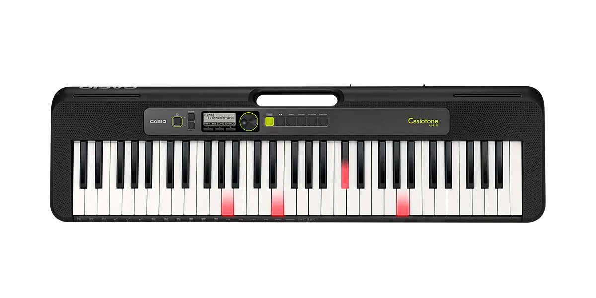 Casio LK-S250 Casiotone 61-Key Lighted-Key Portable Keyboard w/ Stand