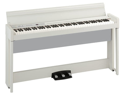 Korg C1 Air Digital Piano - White w/ Furniture Bench
