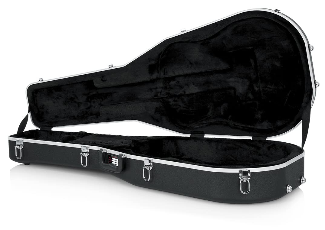 Gator GC-DREAD Deluxe Molded Case for Dreadnought Acoustic Guitars w/ Strap