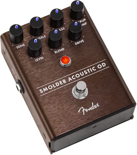 Fender Smolder Acoustic Overdrive Pedal w/ Power Supply