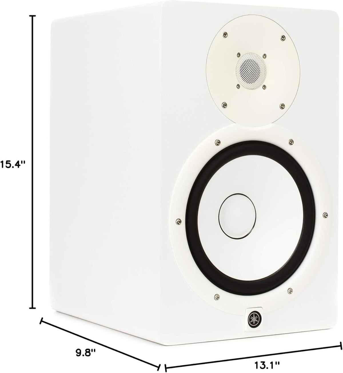 Yamaha HS8 8-Inch Powered Studio Monitor Speaker - White