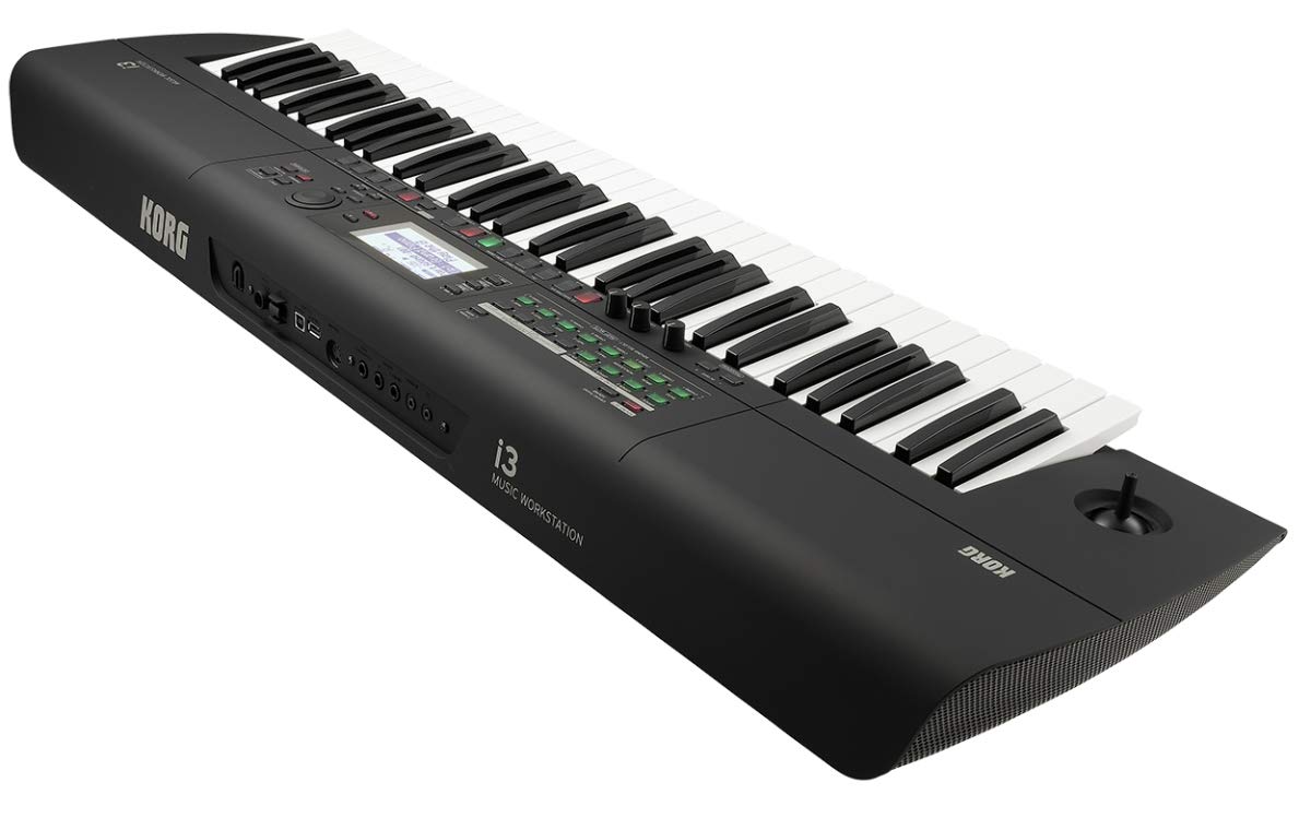 Korg i3 Music Workstation - Matte Black w/ Adjustable Stand