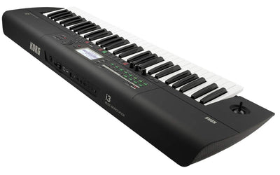 Korg i3 Music Workstation - Matte Black w/ Adjustable Stand
