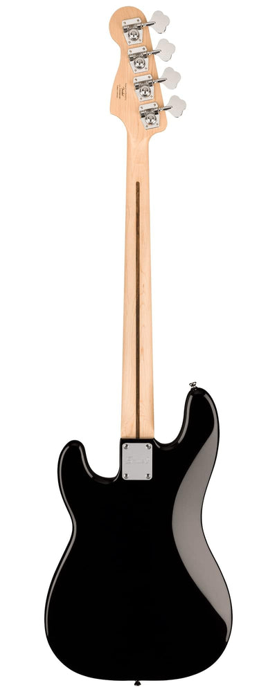 Fender Squier Sonic Precision Bass Guitar - Black w/ Mustang Micro