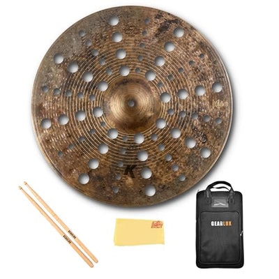 Zildjian K1423 19" K Custom Special Dry Trash Crash Cymbal w/ Drumstick Bag