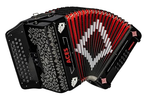 Hohner Hohnica Aces II 34-Button Accordion with 3 Registers - GCF