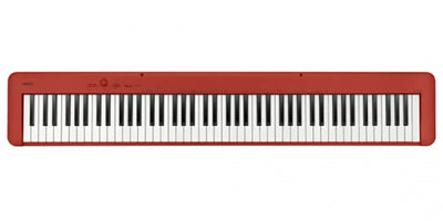 Casio CDP-S160 88-Key Compact Digital Piano - Red w/ CS-470P Stand