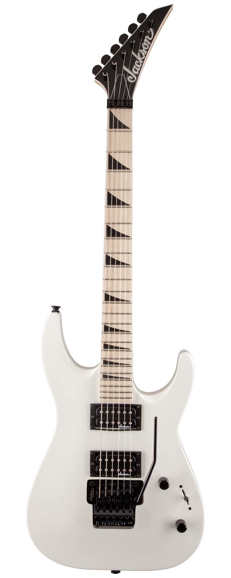 Jackson JS Series Dinky Arch Top JS32 DKA-M Electric Guitar - Snow White w/ Instrument Cable