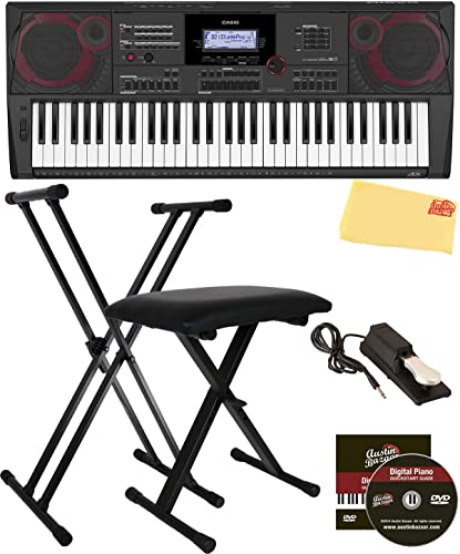 Casio CT-X5000 61-Key Keyboard w/ Adjustable Stand