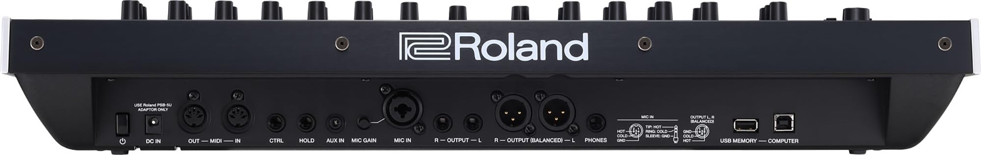 Roland Jupiter Xm Synthesizer w/ MIDI Cables