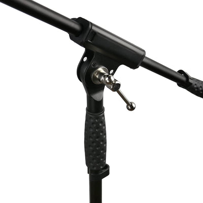 Gearlux Tripod Boom Microphone Stand with Tripod Base, Adjustable Height - 2 Pack
