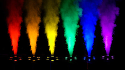 Chauvet Geyser T6 Fog Machine Pyrotechnic Light Effect w/ DMX Cables