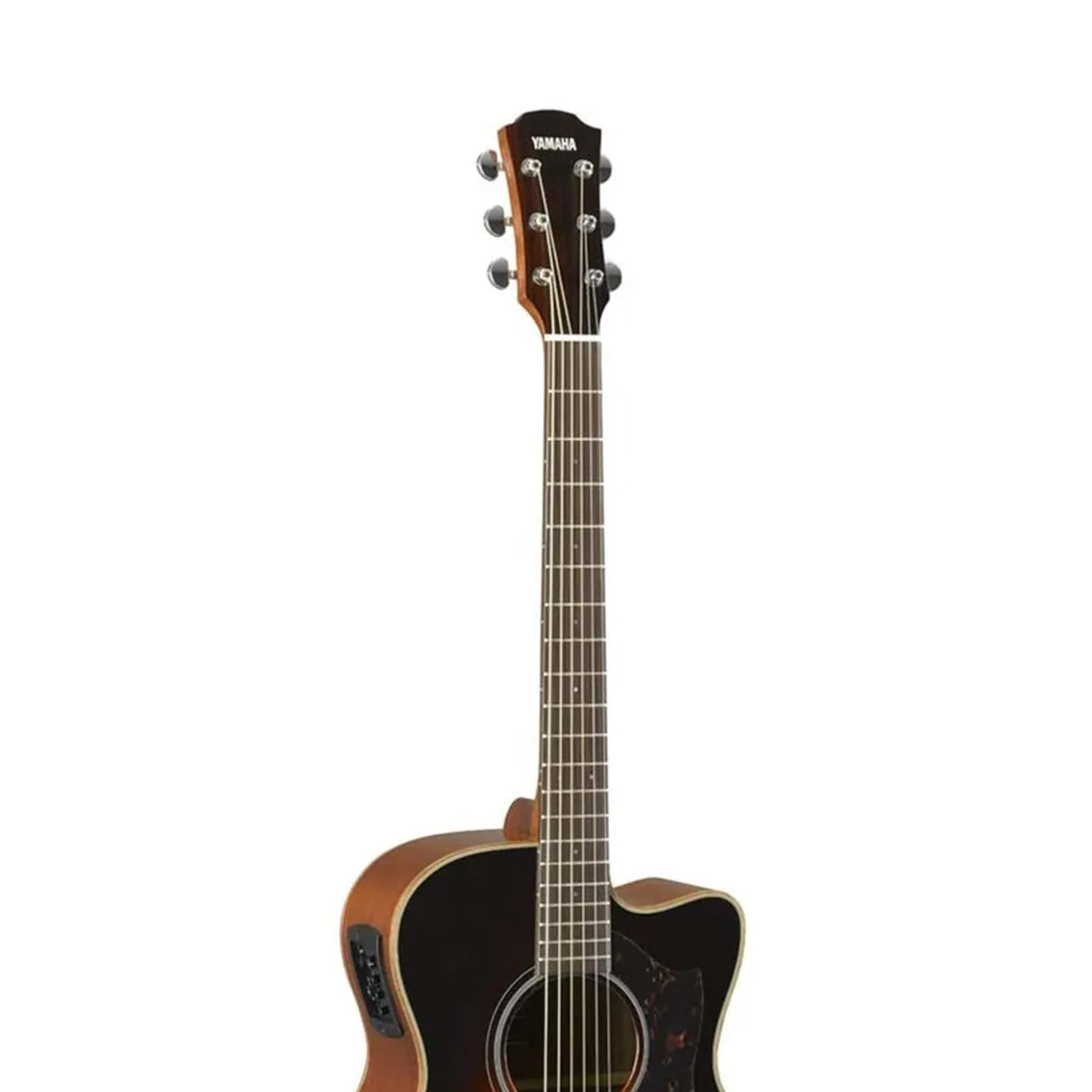 Yamaha AC1M Mahogany Concert Cutaway Acoustic-Electric Guitar - Tobacco Sunburst