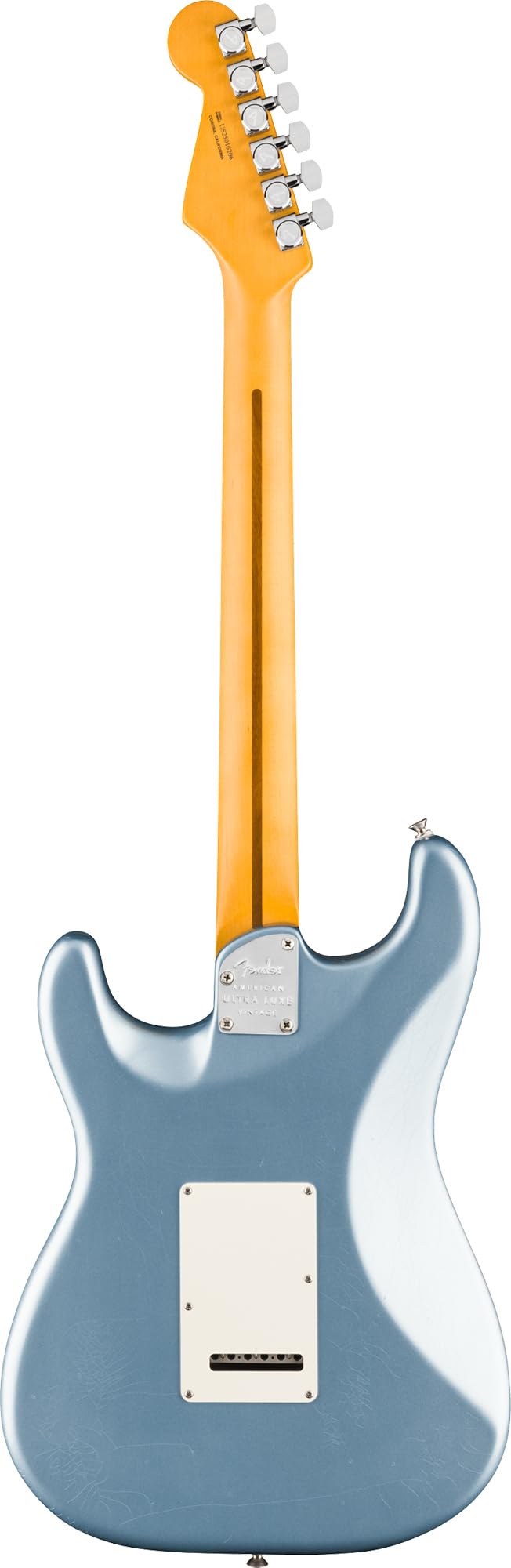 Fender American Ultra Luxe Vintage '60s Stratocaster - Ice Blue Metallic w/ Guitar Cleaning Kit