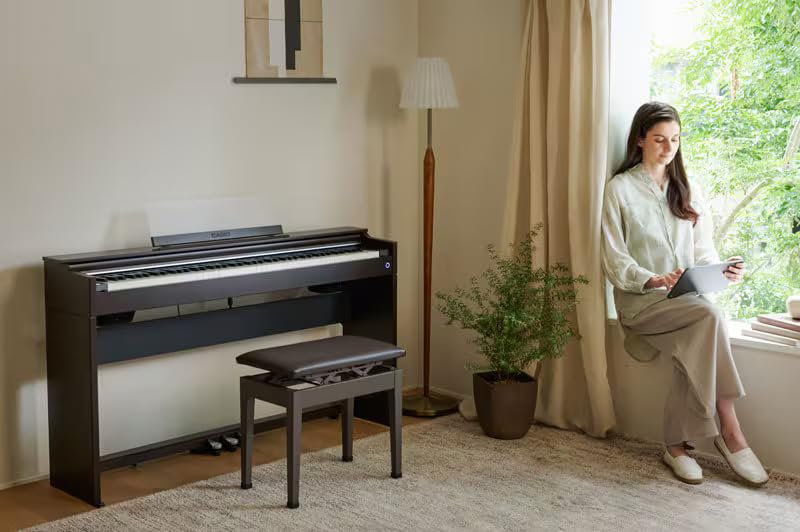 Casio AP-S200 Celviano 88-Key Digital Piano - Black w/ Furniture Bench