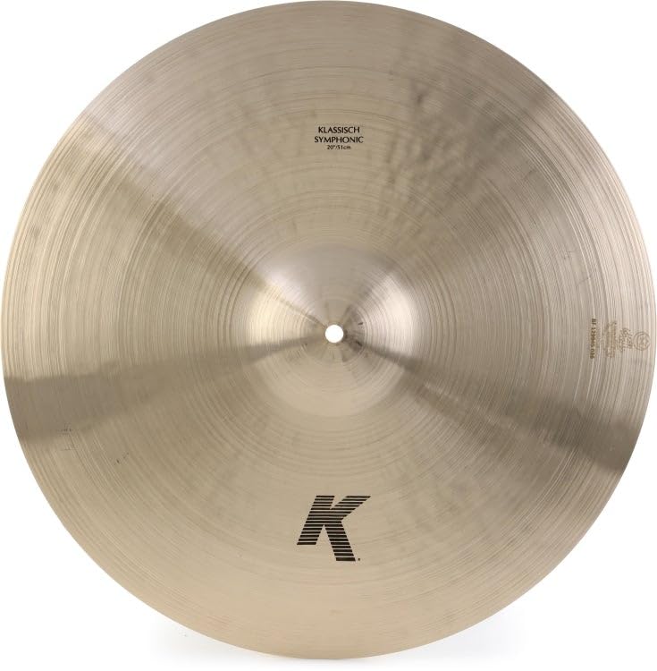Zildjian K2204 20" K Klassisch Symphonic Suspended Cymbal