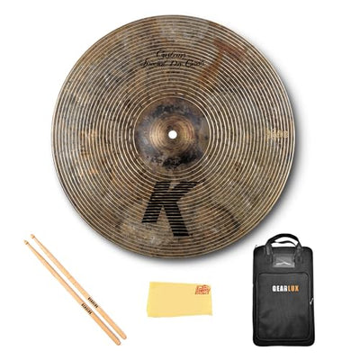 Zildjian K1416 16" K Custom Special Dry Crash Cymbal w/ Drumstick Bag