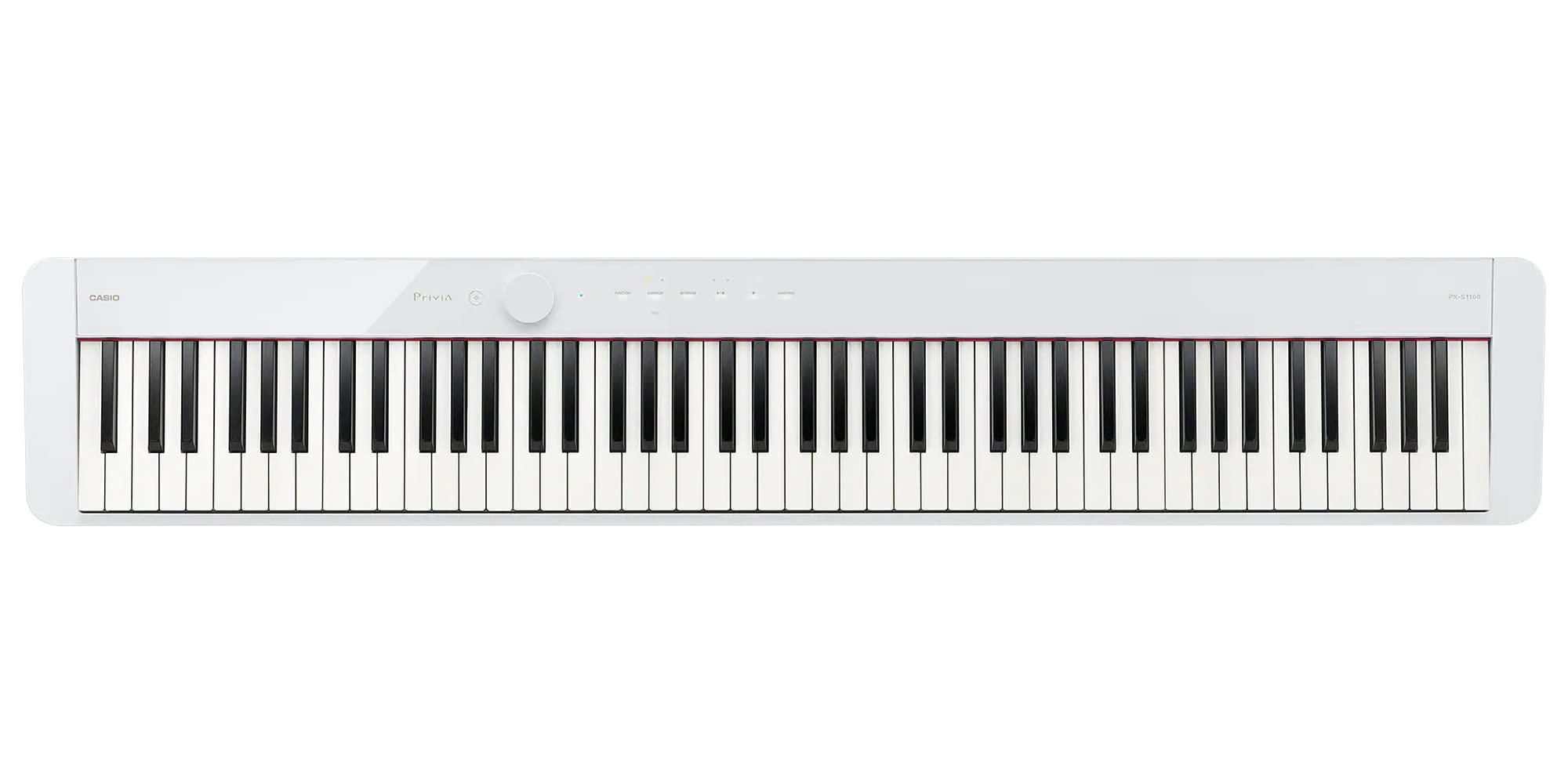 Casio PX-S1100 Privia Slim Digital Piano - White w/ SP-34 Pedal