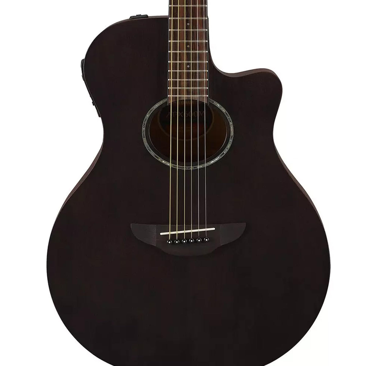 Yamaha APX600M Thinline Acoustic-Electric Guitar - Smoky Black