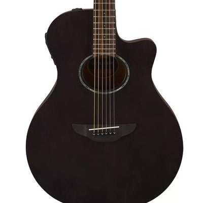 Yamaha APX600M Thinline Acoustic-Electric Guitar - Smoky Black