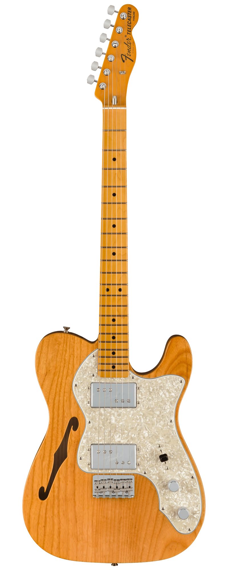 Fender American Vintage II 1972 Telecaster Thinline - Aged Natural w/ Cleaning Kit