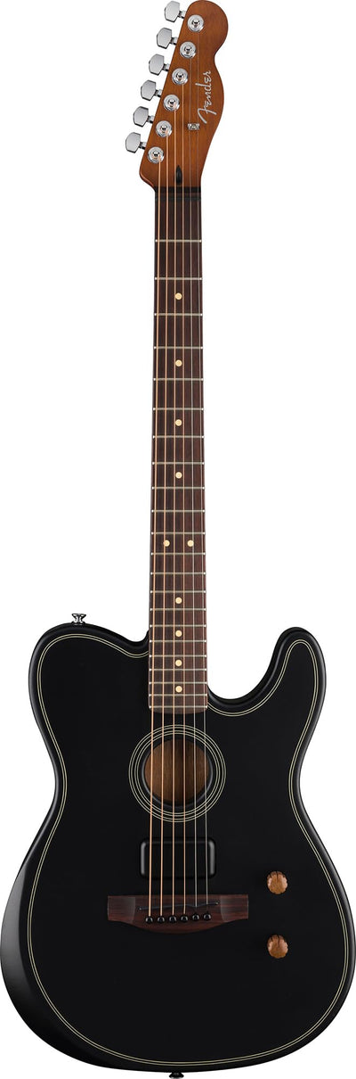 Fender Acoustasonic Standard Telecaster - Black w/ Cleaning Kit