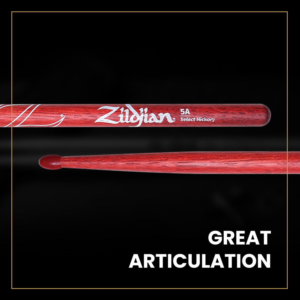 Zildjian 5A Red Drumsticks - 3 Pack