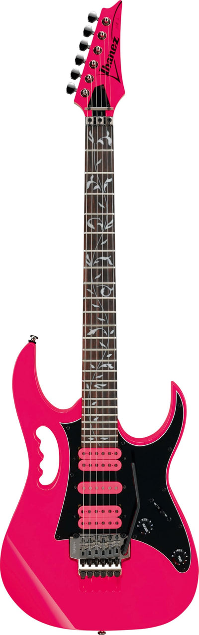 Ibanez JEMJRSP JEM Steve Vai Electric Guitar - Pink w/ Gig Bag
