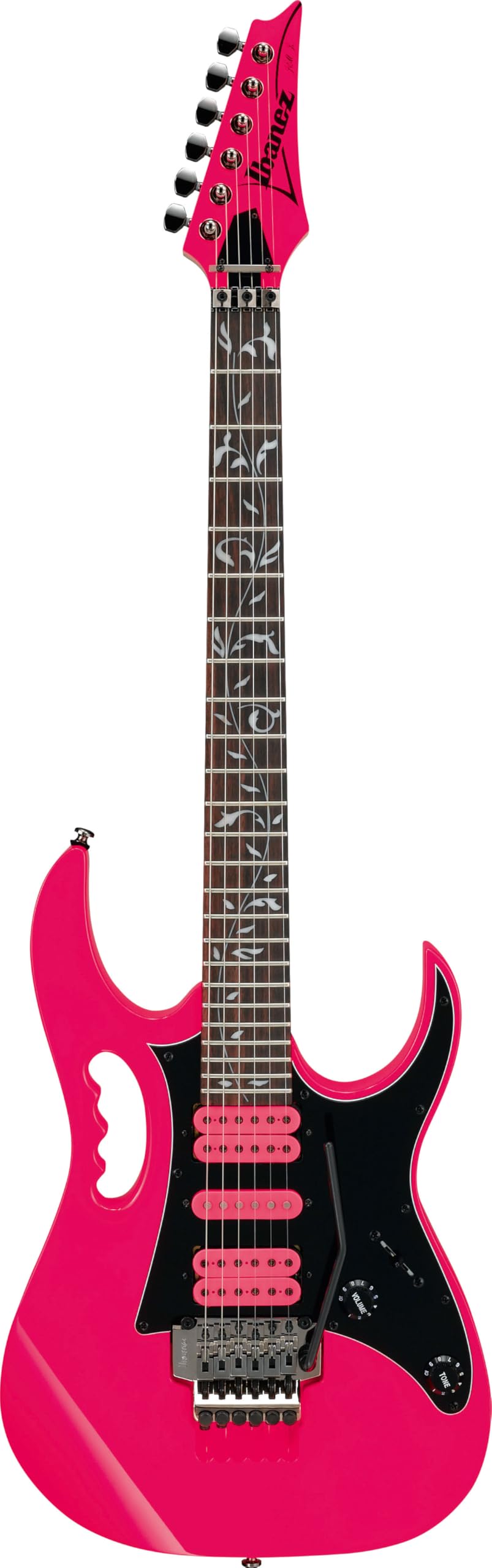 Ibanez JEMJRSP JEM Steve Vai Electric Guitar - Pink w/ Gig Bag