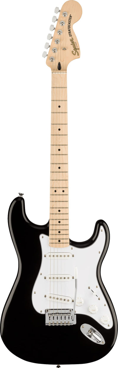 Fender Squier Affinity Stratocaster - Olympic Black w/ Frontman 10G Amplifier