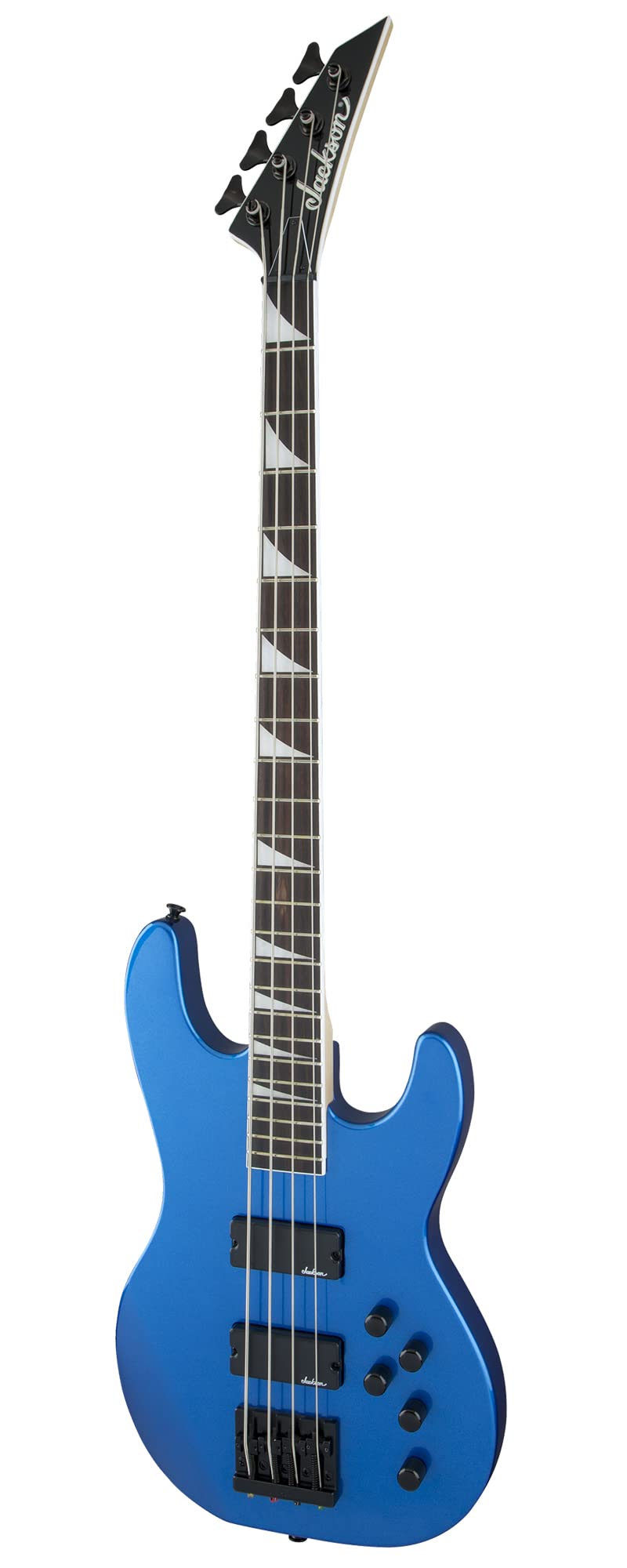 Jackson JS Series Concert Bass JS3 Bass Guitar - Metallic Blue w/ Instrument Cable