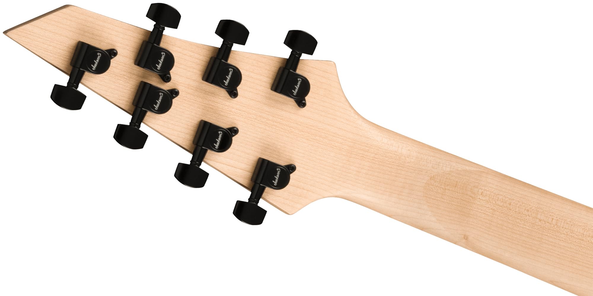Jackson JS Series Rhoads JS22-7 RR HT 7-String Electric Guitar - Satin Black w/ Instrument Cable