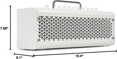 Yamaha THR30II WL Wireless 30-Watt Desktop Electric Guitar Combo Amplifier - White