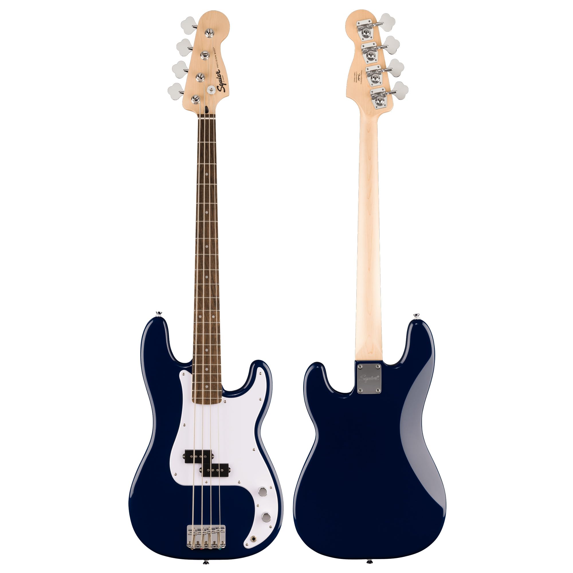 Fender Squier Sonic Precision Bass Guitar - Midnight Blue w/ Amplifier