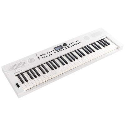 Roland GO:KEYS 5 Music Creation Keyboard - White w/ Adjustable Bench