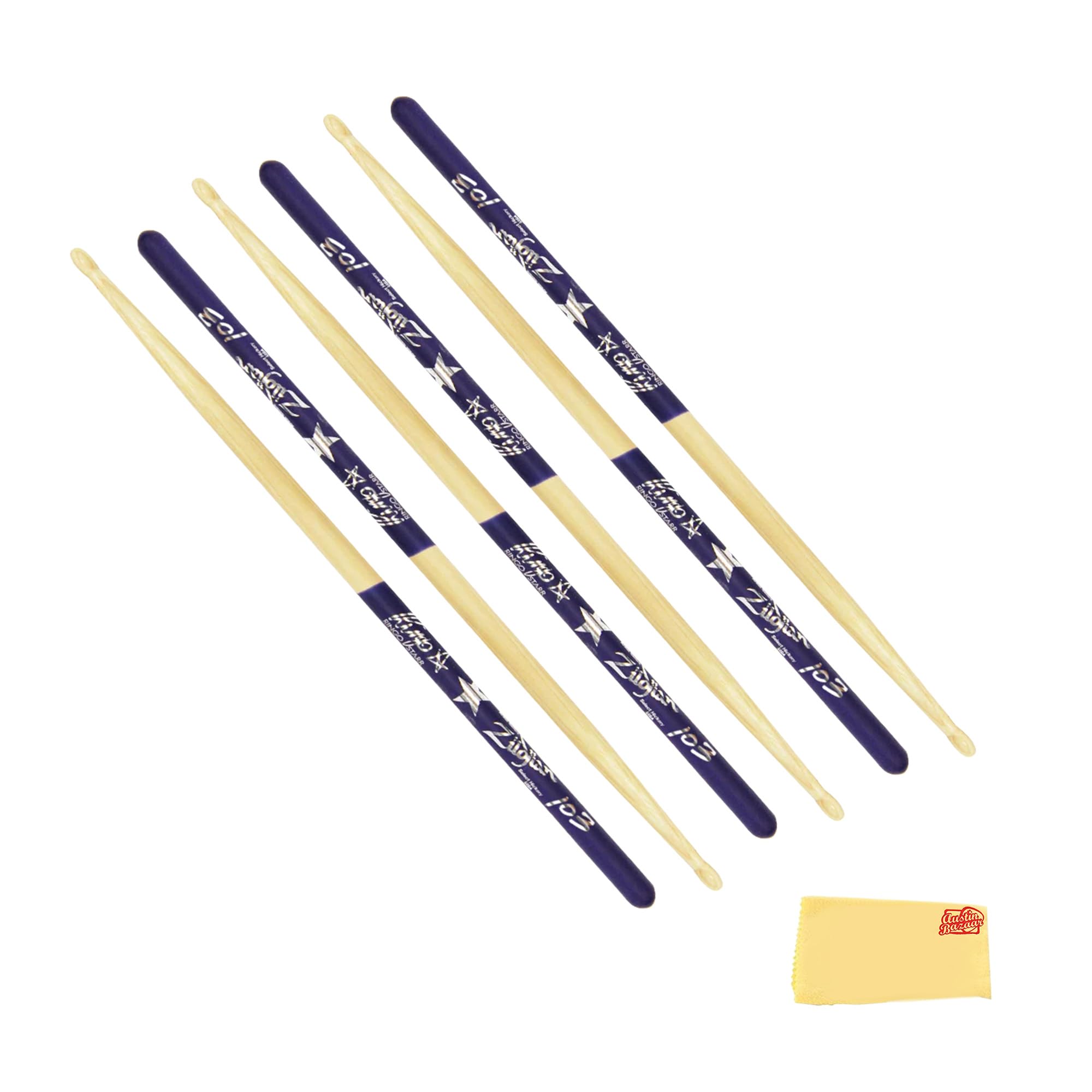 Zildjian ZASRS Ringo Starr Artist Series Drumsticks - 3 Pack