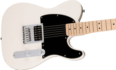Fender Squier Sonic Esquire H Electric Guitar - Arctic White w/ Tuner