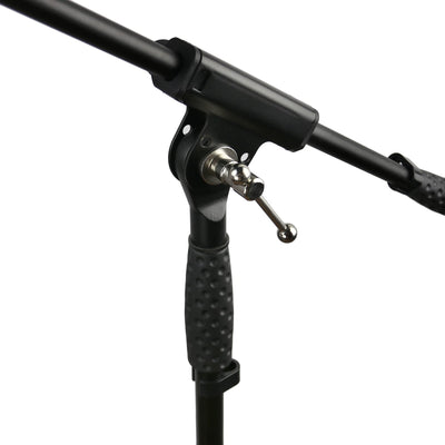 Gearlux Heavy-Duty Telescopic Boom Microphone Stand with Tripod Base