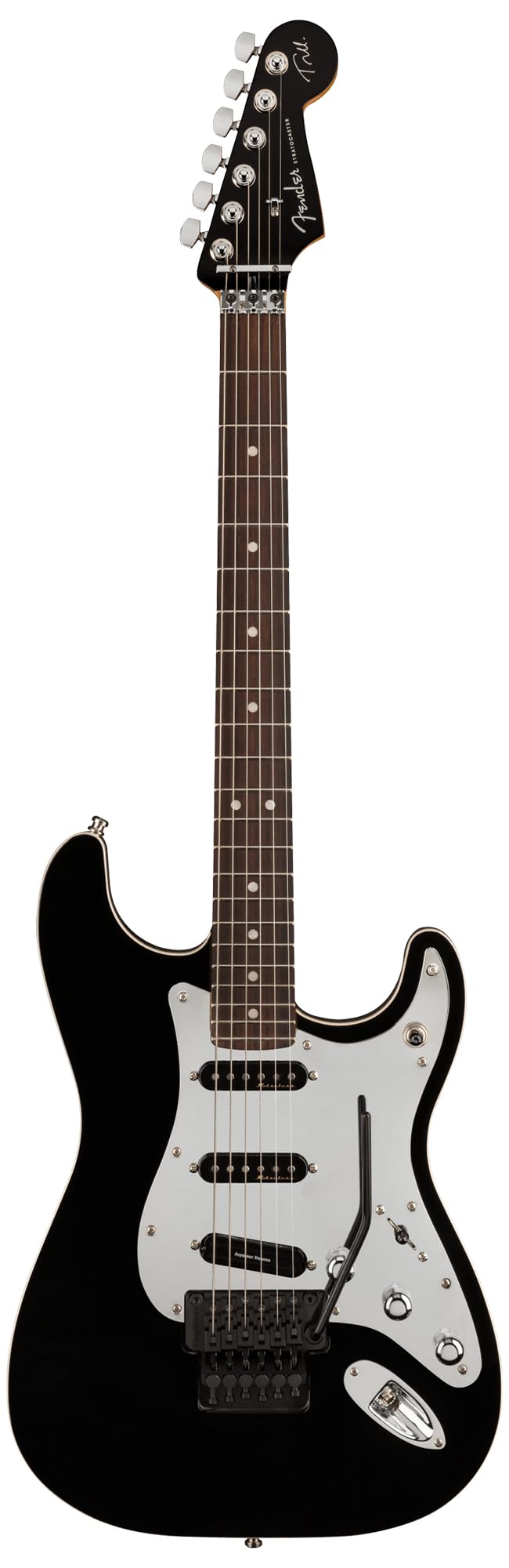 Fender Tom Morello Stratocaster - Black w/ Guitar Cleaning Kit