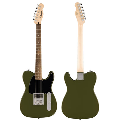 Fender Squier Sonic Esquire H Electric Guitar - Olive w/ Tuner