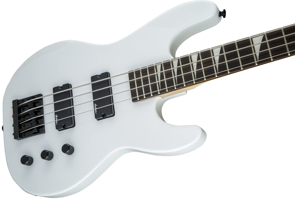 Jackson JS Series Concert Bass JS2 Bass Guitar - Snow White w/ Instrument Cable