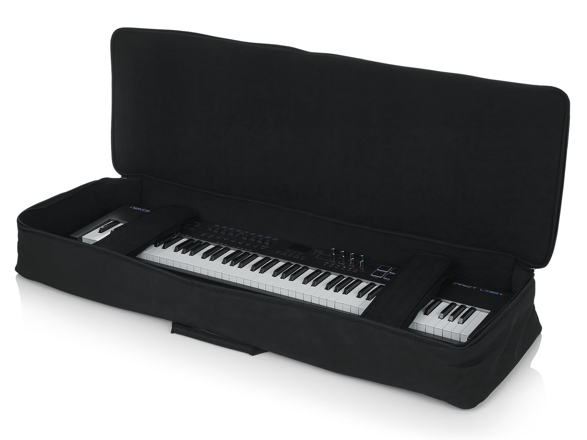 Gator GKB-88 Gig Bag for 88-Note Keyboard - Black w/ Sustain Pedal