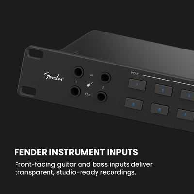 Fender Quantum HD 8 USB-C Audio Interface w/ Headphones