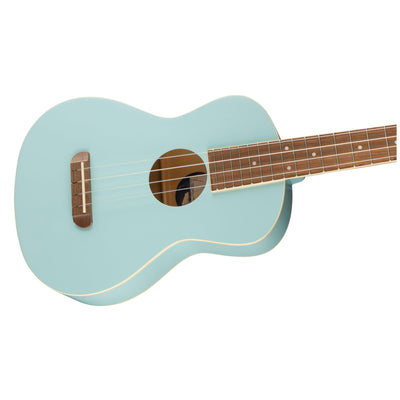 Fender Avalon Tenor Ukulele - Daphne Blue w/ Gig Bag