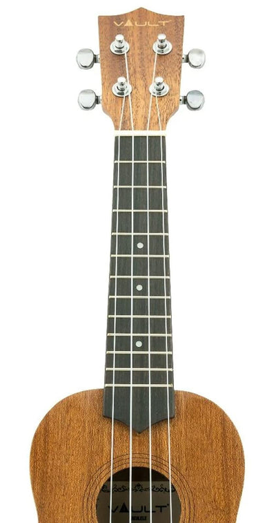 Vault UK-100 Arched Back Soprano Ukulele w/ Gig Bag