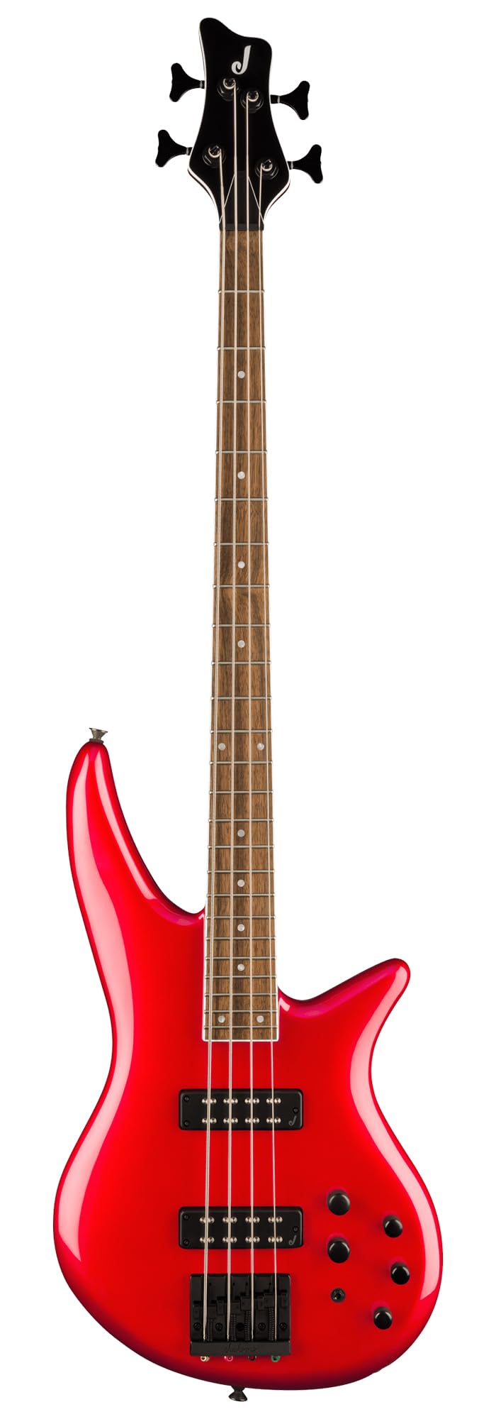 Jackson X Series Spectra Bass SBX IV - Candy Apple Red w/ Instrument Cable