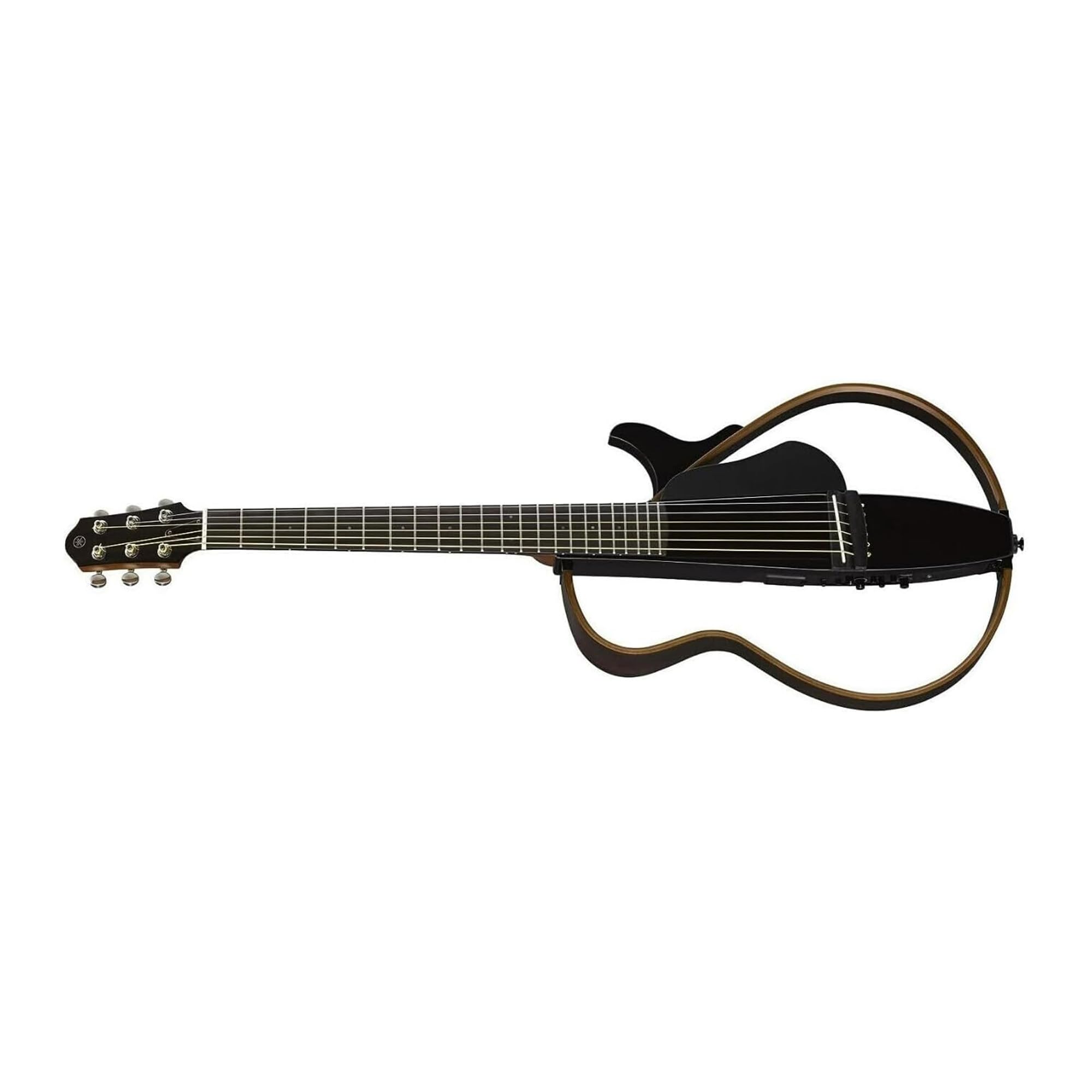 Yamaha SLG200S Steel String Silent Guitar - Trans Black