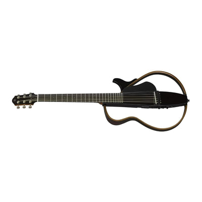 Yamaha SLG200S Steel String Silent Guitar - Trans Black