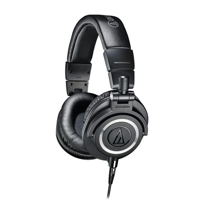 Audio-Technica ATH-M50x Professional Monitor Headphones - Black w/ Case