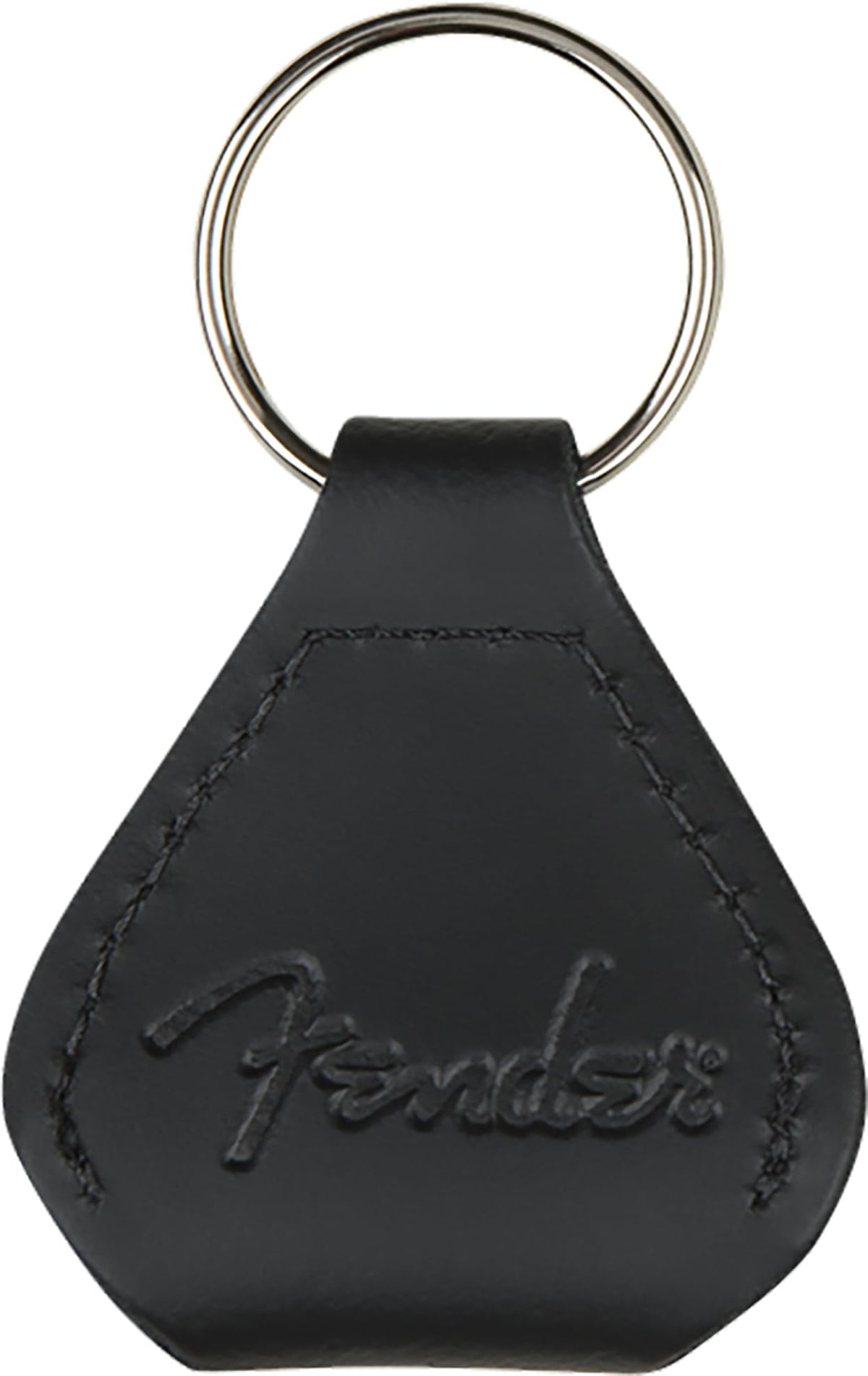 Fender Leather Pick Holder Keychain w/ Picks